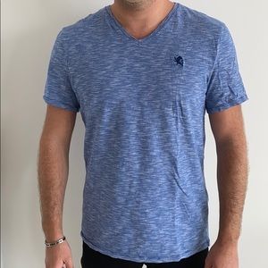 Express Slim Stretch Cotton V-Neck T-Shirt